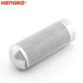 Hengko personalizado de alambre de acero inoxidable 316L tubo de filtro de alta precisión de alta precisión utilizado para analizador de humo en línea CEMS